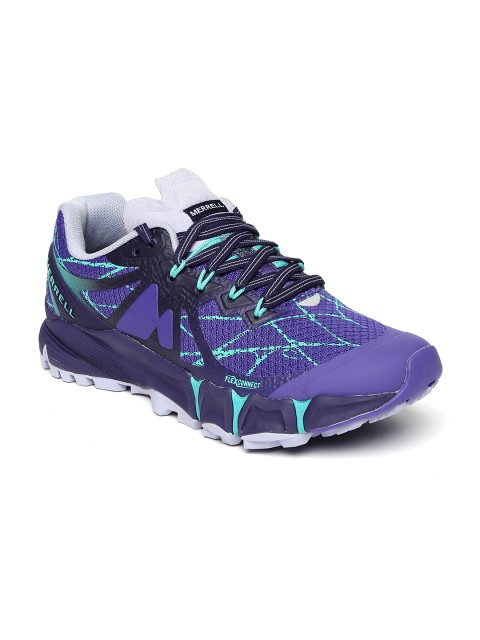 

Merrell Women Blue Agility Peak Flex Running Shoes