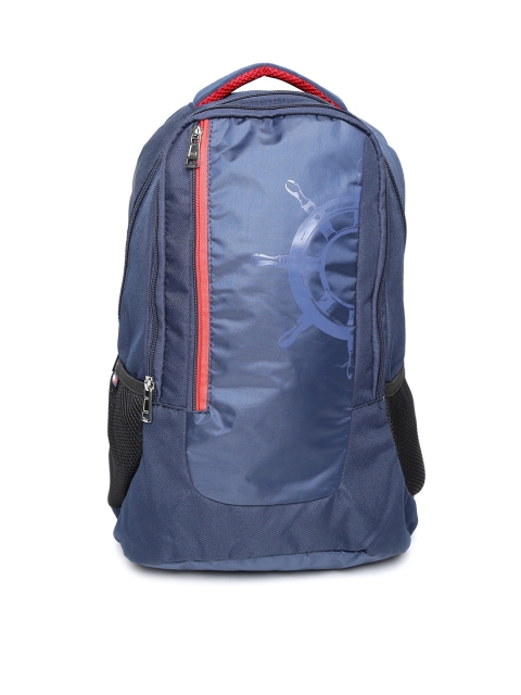 

Tommy Hilfiger Unisex Navy Solid Backpack, Navy blue