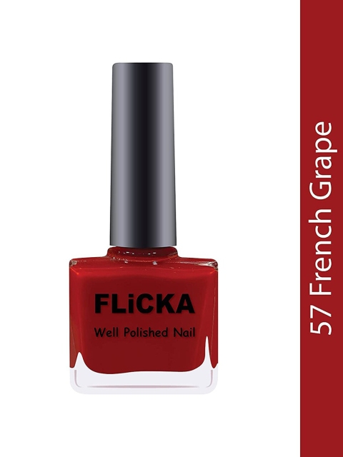 

FLiCKA Well Polished Nail Polish 9.5ml -French Grape, Multi