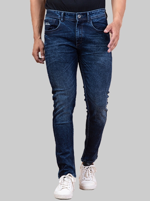 

Tistabene Men Comfort Slim Fit Light Fade Stretchable Jeans, Na