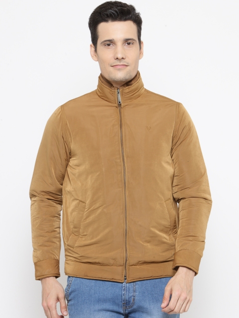 

Allen Solly Men Khaki Solid Jacket