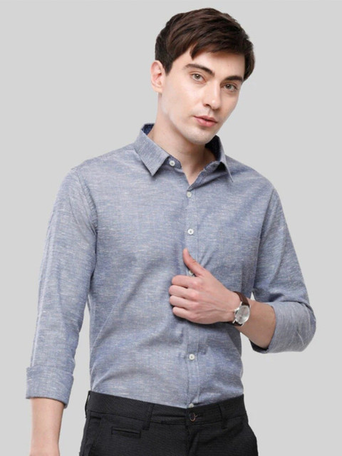 

TRENDZO Men Grey Casual Shirt