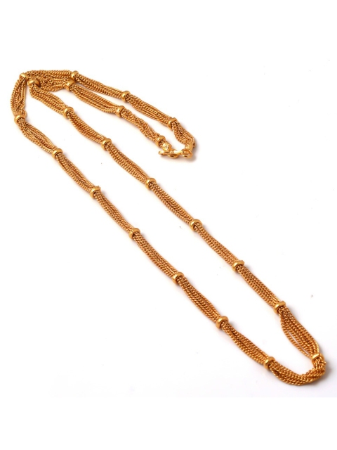 

Jewar Mandi Unisex Gold-Toned Brass Gold-Plated Handcrafted Chain