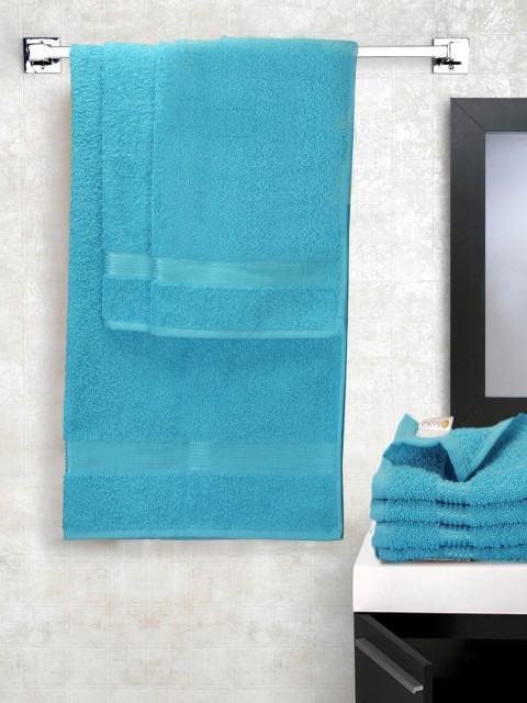 

BIANCA Turquoise Blue Set of 7 380 GSM Towels
