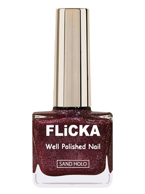 

FLiCKA Well Polished Nail Polish 9.5ml - 105 Berry Licious, Maroon