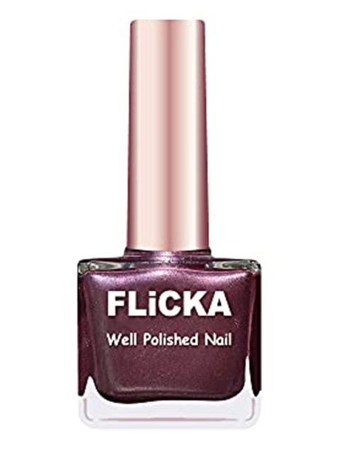 

FLiCKA Purple Well Polished Nail Polish 9.5ml - 60 Rural Rose