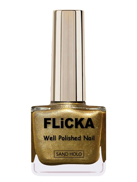 

FLiCKA Women Queens Gold Well Polished Nail Polish- 9.5ML