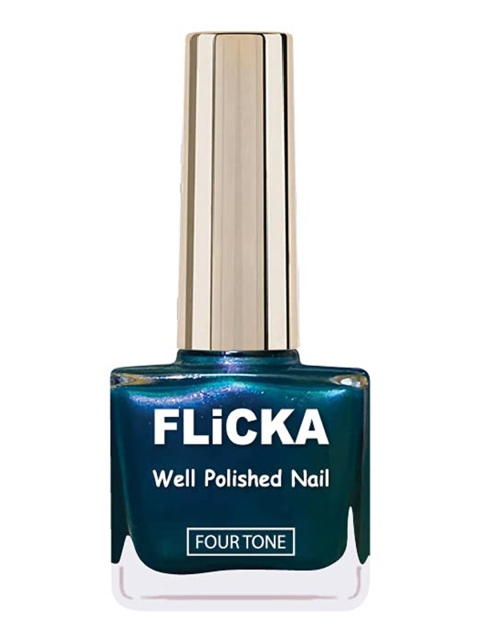 

FLiCKA Well Polished Nail Polish 9.5ml - 99 Dolphin Den, Teal