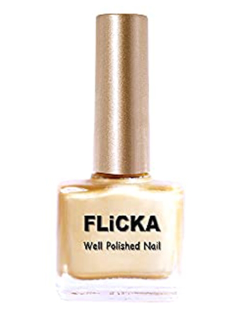 

FLiCKA Well Polished Nail Polish 9.5 ml - Sunkissed 43, Gold