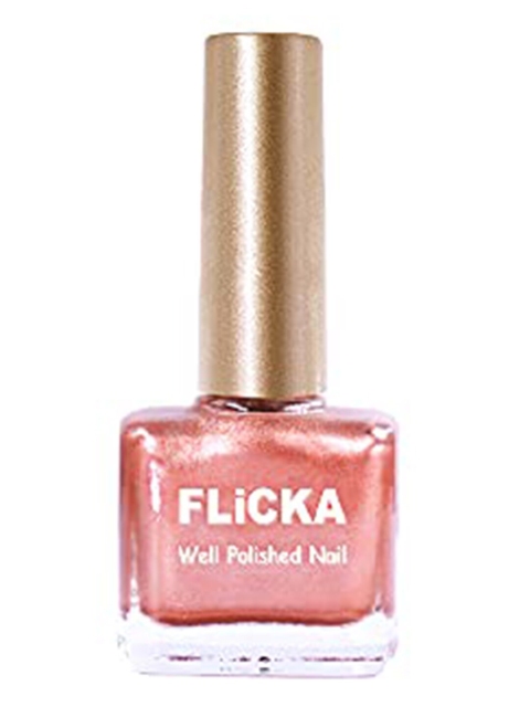 

FLiCKA Well Polished Nail Polish 9.5ml - 40 Copper Thrill, Pink