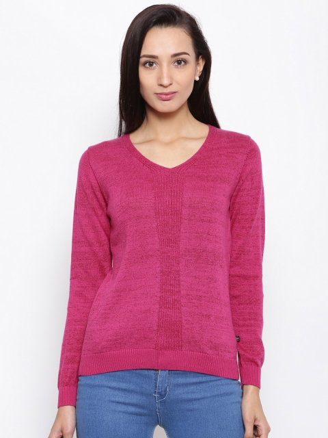 

Madame Women Pink Solid Top