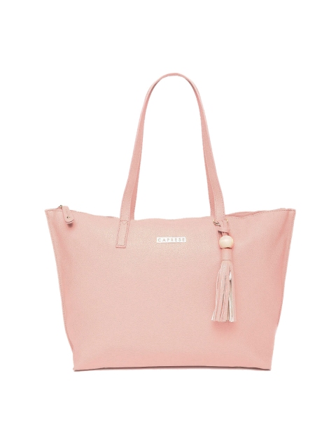 

Caprese Dusty Pink Solid Shoulder Bag