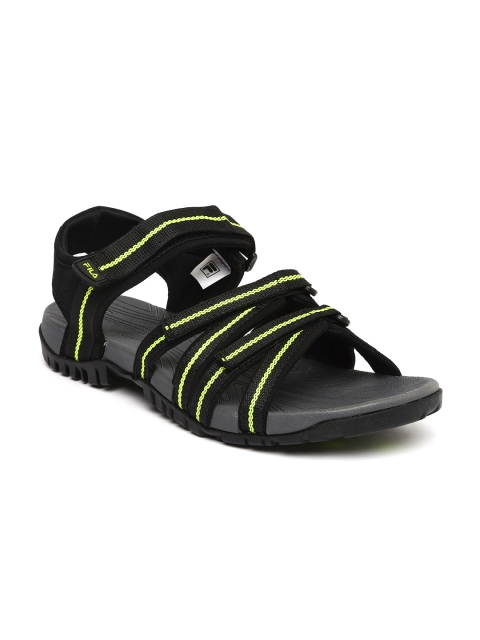 

FILA Men Black Gabor III Sports Sandals