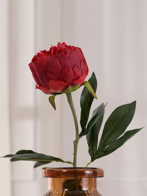 

Pure Home and Living Red Peony Artificial Plant