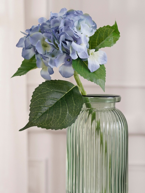

Pure Home and Living Set of 2 Blue Hydrangea Artificial Flowers