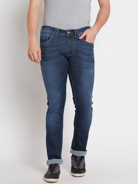 

Pepe Jeans Men Blue Slim Fit Low-Rise Clean Look Jeans