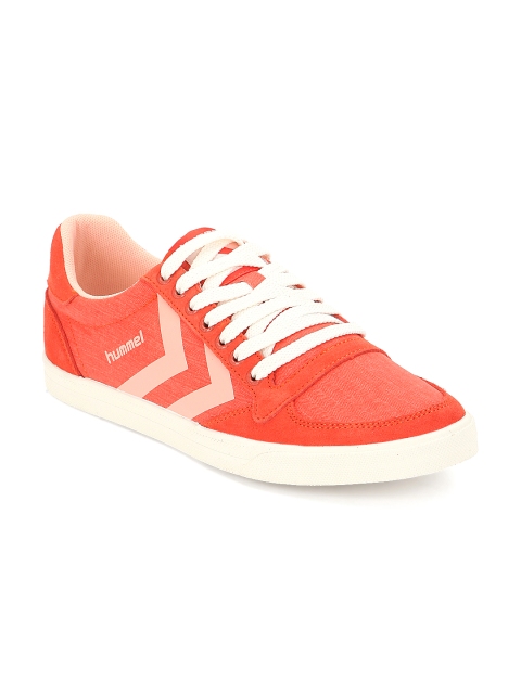 

hummel Women Orange Slimmer Stadil Smooth Lo Sneakers