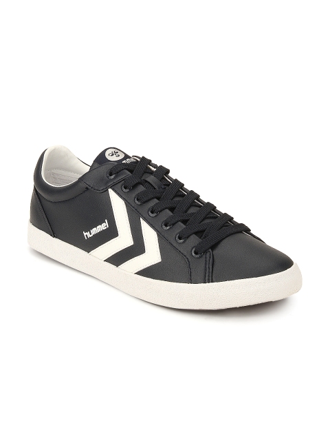 

hummel Unisex Navy Blue Deuce Court Sport Sneakers