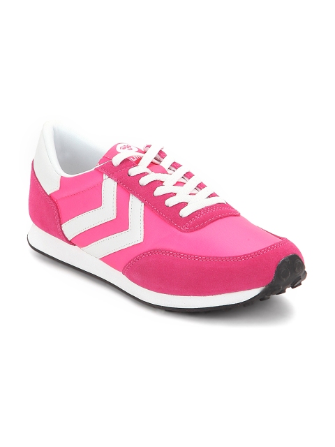 

hummel Women Pink Suede Seventyone Lo Sneakers