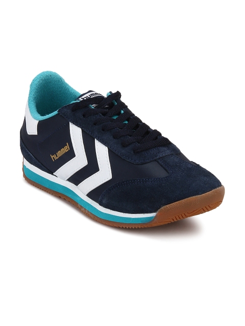 

hummel Unisex Navy Blue Stadion Lo Sneakers