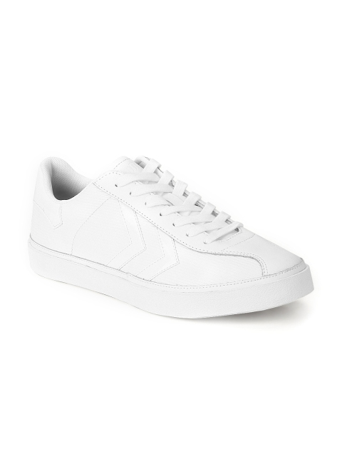 

hummel Women White Diamant Stripes Sneakers