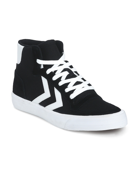 

hummel Unisex Black Stadil Rmx High-Top Sneakers