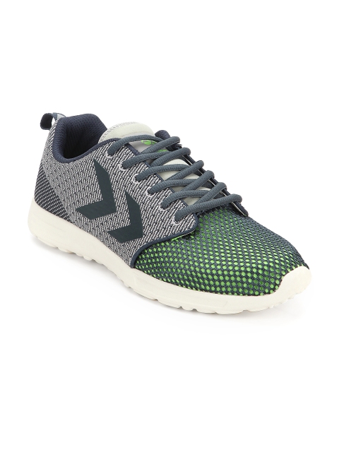 

hummel Unisex Green & Grey Zeroknit Ii Sports Shoes