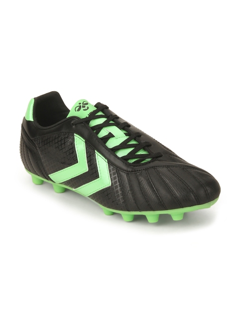 

hummel Unisex Black Rapid Fg Smu Leather Football Shoes