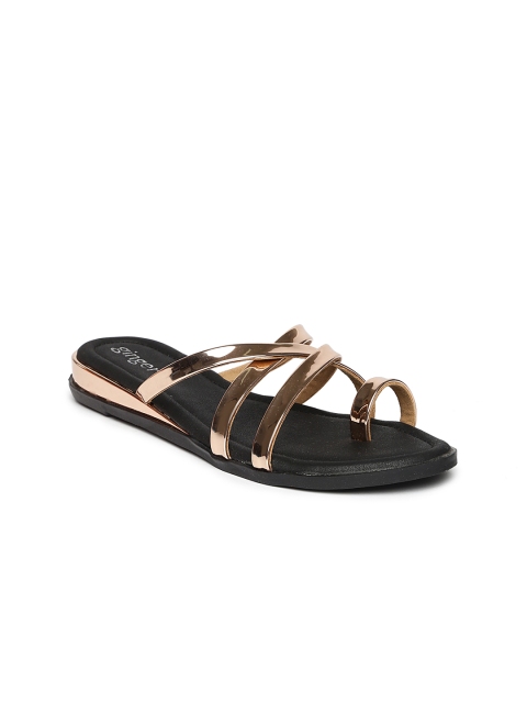 

Ginger by Lifestyle Women Rose Gold-Toned Flats