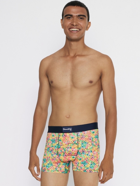 

Smugglerz Men Pink Printed Trunk Fruity-Loopy-Pink-Men's Smundies-S