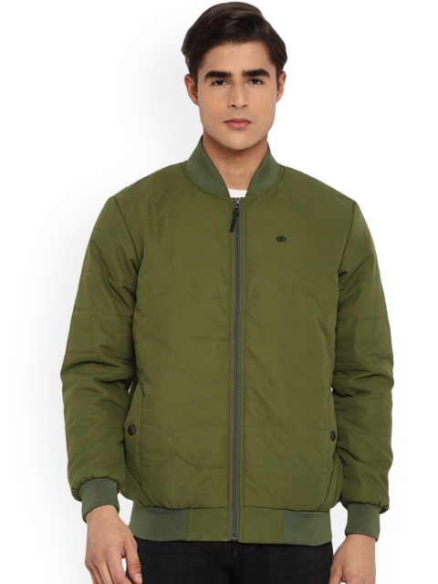 

Red Chief Men Green Bomber Jacket