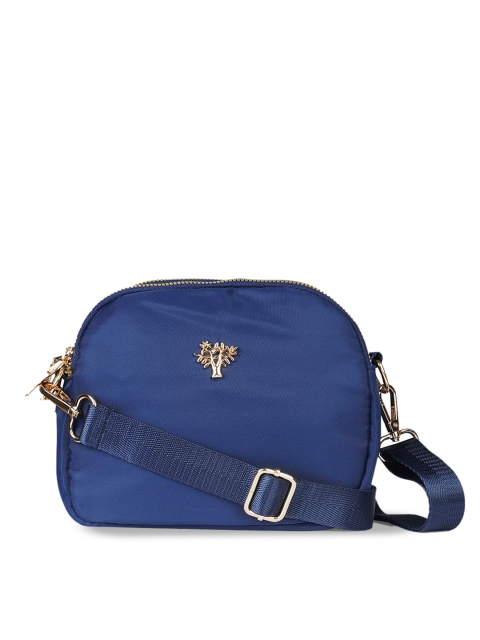 

Diva Dale Women Blue Textured Polyester Sling Bag