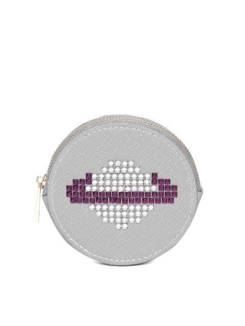 

Accessorize Grey Embellished Coin Purse