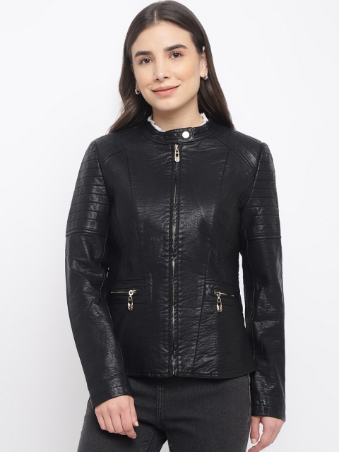 

Latin Quarters Women Black Biker Jacket