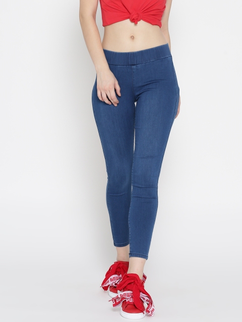 

Pepe Jeans Blue Super-Skinny Fit Cropped Jeggings