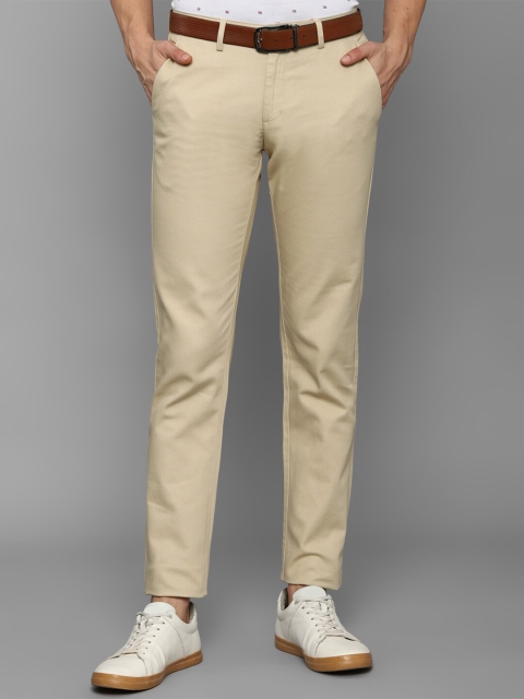 

Allen Solly Men Beige Slim Fit Solid Chinos Trouser