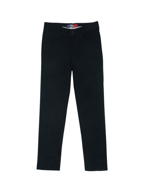 

Gini and Jony Boys Navy Solid Casual Trousers, Navy blue