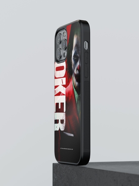 

macmerise Red & Black Clown Prince Design iPhone 12 Pro Max Bumper Back Case
