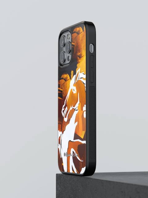 

macmerise Yellow Glory Run Design Printed iPhone 12 Pro Max Bumper Case