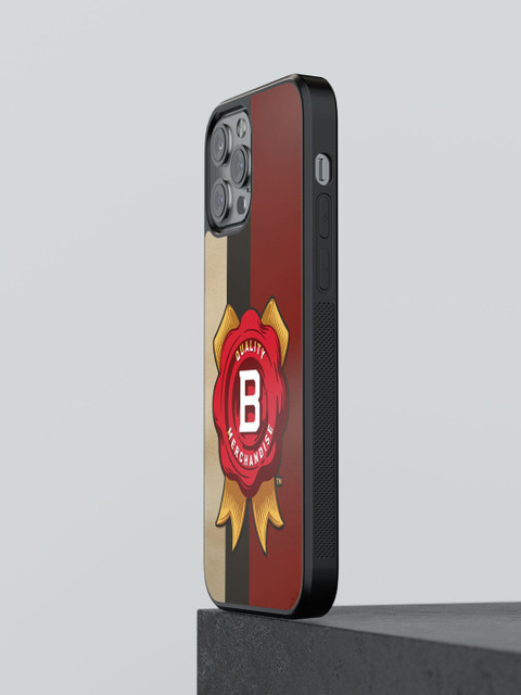 

macmerise Maroon Jim Beam Grunge Design Printed iPhone 12 Pro Max Bumper Case