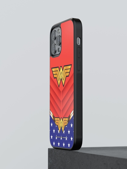 

macmerise Red Suit Up Wonder Woman Design Printed iPhone 12 Pro Back Case