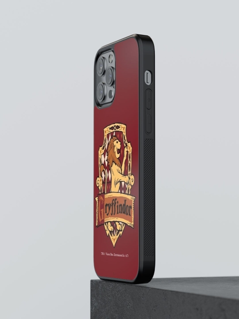 

macmerise Brown & Beige Crest Gryffindor Design Printed iPhone 12 Pro Max Back Case