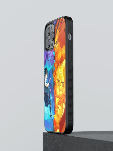 

macmerise Blue & Yellow Susanoo Vs Kurama Design Printed iPhone 12 Pro Bumper Case