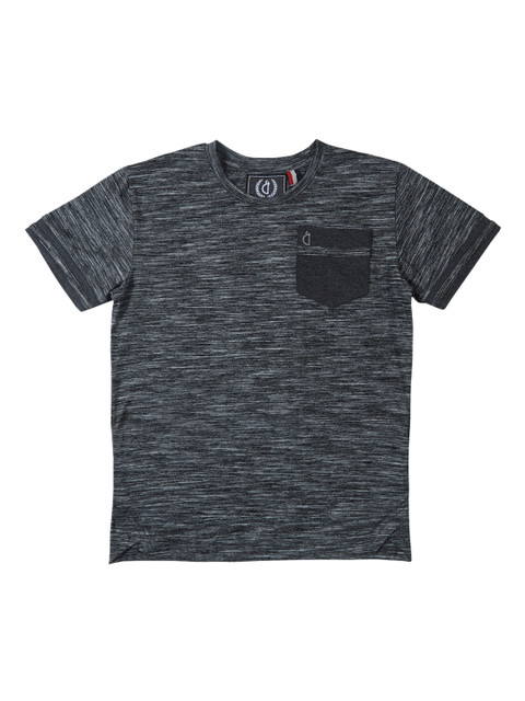 

Gini and Jony Boys Grey Grindle Effect Round Neck T-shirt