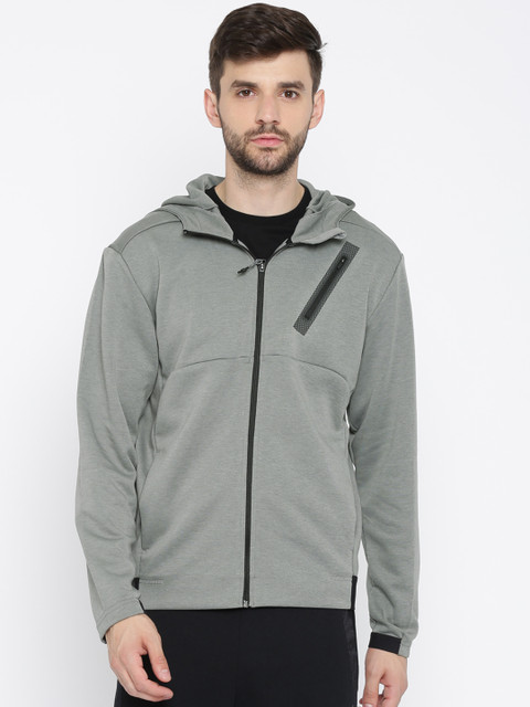 

Puma Men Grey Bonded Tech Sporty Jacket