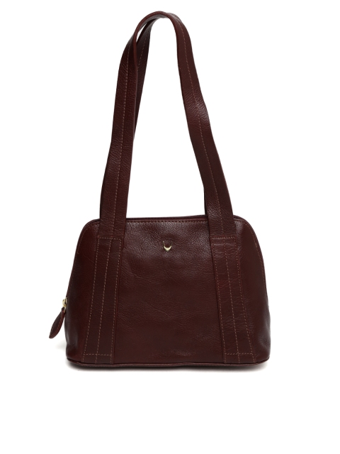 

Hidesign Maroon Solid Shoulder Bag