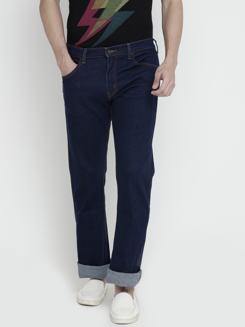 

Levis Men Blue 517 Bootcut Fit Mid-Rise Clean Look Stretchable Jeans