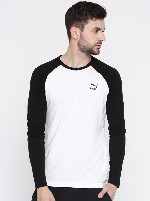 

Puma Men White Printed Round Neck Archive Logo T-shirt
