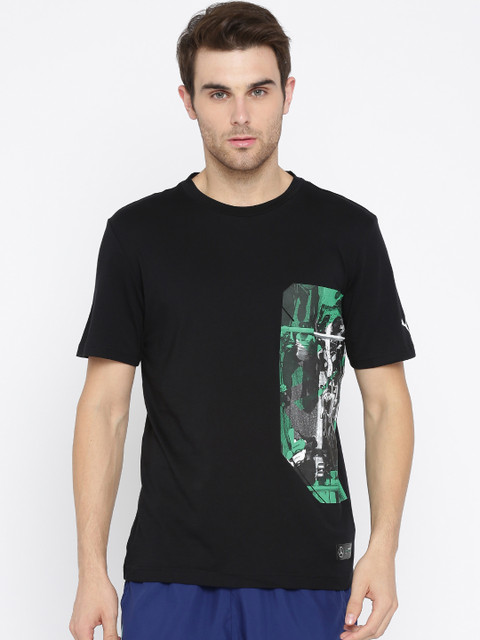 

PUMA Motorsport Men Black Printed Round Neck MAMGP Graphic T-shirt
