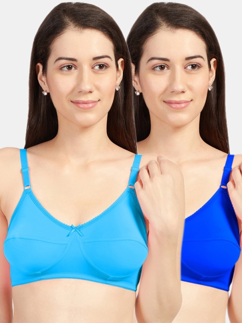 

Sonari Pack of 2 Blue Non-Padded Bra
